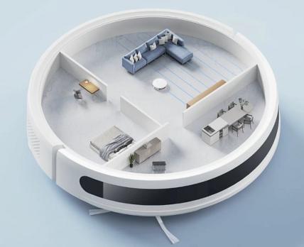 Робот-пылесос Xiaomi Mi Robot Vacuum E10 белый