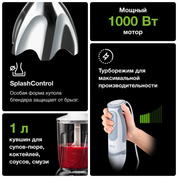 Погружной блендер Braun MQ5245WH