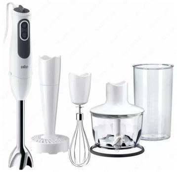 Погружной блендер 4 в 1 Braun Minipimer 3 MQ3137WH