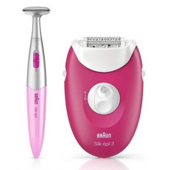 Эпилятор Braun Silk-epil 3 - 3420 + триммер для бикини