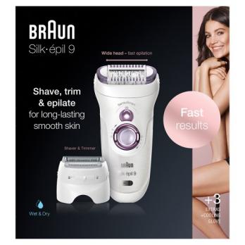Эпилятор Braun Silk-epil 9 SensoSmart SES 9710 Wet&Dry