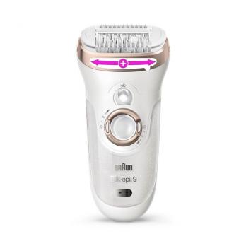 Эпилятор Braun Silk-épil 9 SkinSpa 9-961V с щеточками для лица и пилин