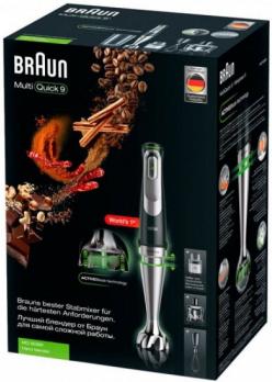 Погружной блендер BRAUN MultiQuick 9 MQ9138XI