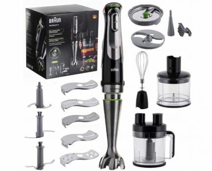 Погружной блендер Braun MultiQuick 9 MQ9175XL 1200 Вт, черный