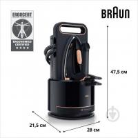 Утюг с парогенератором Braun CareStyle IS9090BK 9 Black