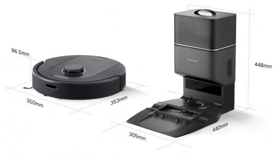 Робот-пылесос Roborock Q5 pro Plus, черный