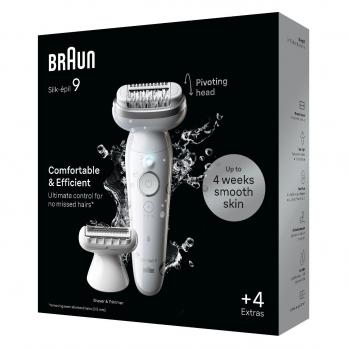 Эпилятор Braun Silk-epil 9 Flex SES 9-041 Gold 3D 360°