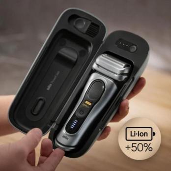 Электробритва Braun Серии 9 Pro+ 9677cce, с футляром PowerCase