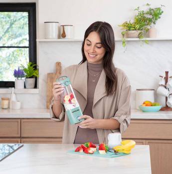 Блендер портативный Nutribullet NBP003LBL PORTABLE LIGHT BLUE